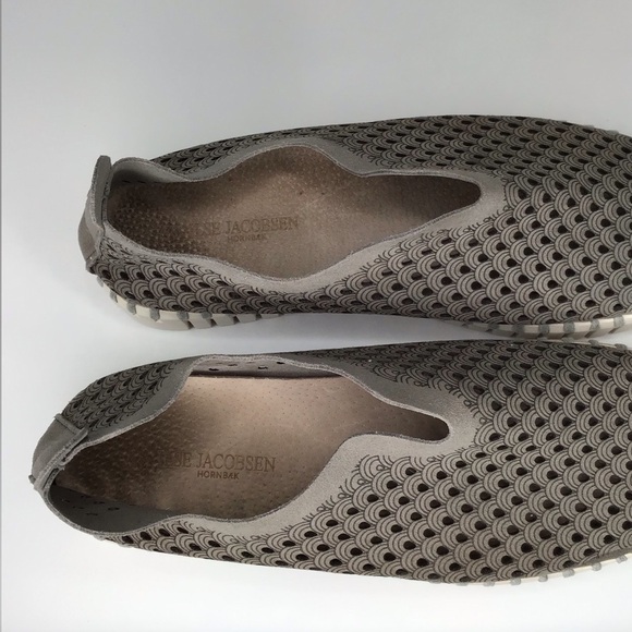 ILSE JACOBSEN Tulip 139 Falcon Sneaker in Gray. - Picture 6 of 10